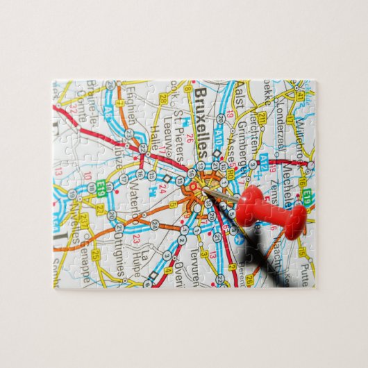 Brussel, Brussel, België Legpuzzel (Horizontaal)