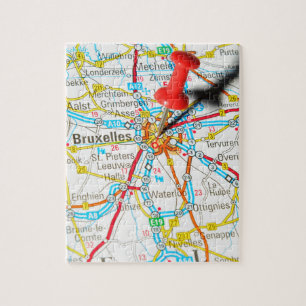 Brussel, Brussel, België Legpuzzel