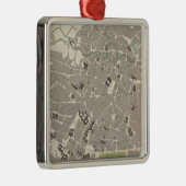 Brussel Bruxelles Metalen Ornament (Rechts)