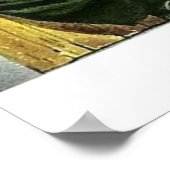 Brussel, centrum van de stad, België. Vintage Poster (Hoek)