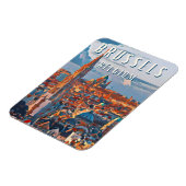 Brussel, de hoofdstad van België en Europa Magneet (Linkerzijde)