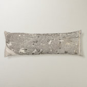 Brussel en België Lichaamskussen (Achterkant)