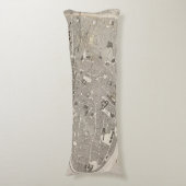 Brussel en België Lichaamskussen (Voorkant Verticaal)