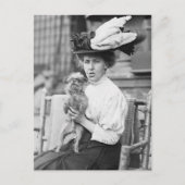 Brussel Griffon, begin jaren 1900 Briefkaart (Voorkant)