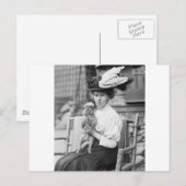 Brussel Griffon, begin jaren 1900 Briefkaart (Voorkant / Achterkant)