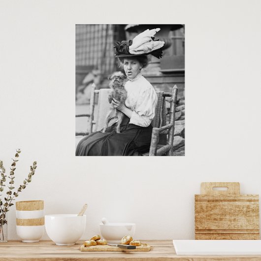 Brussel Griffon, begin jaren 1900 Poster (Keuken)