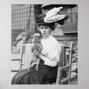 Brussel Griffon, begin jaren 1900 Poster