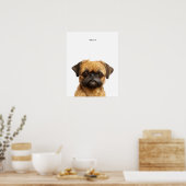 Brussel Griffon gepersonaliseerde print (Keuken)