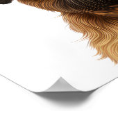 Brussel Griffon gepersonaliseerde print (Hoek)