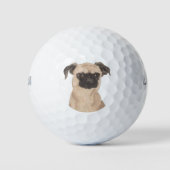Brussel Griffon Golfballen (Voorkant)