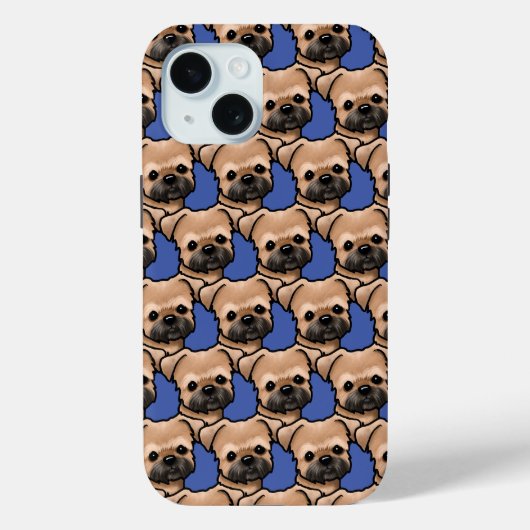 Brussel Griffon KiniArt Case-Mate iPhone Case (Achterkant)