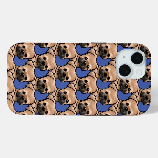 Brussel Griffon KiniArt Case-Mate iPhone Case (Achterkant (horizontaal))