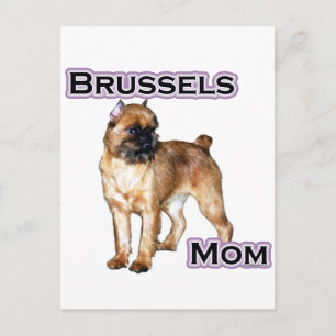 Brussel Griffon Moeder; Moeder van Brussel Griffon Briefkaart