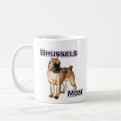 Brussel Griffon Moeder; Moeder van Brussel Griffon Koffiemok (Links)