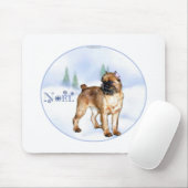 Brussel Griffon Noel Muismat (Met muis)