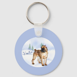 Brussel Griffon Noel Sleutelhanger