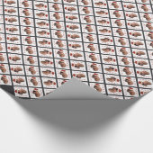 Brussel Griffon Santa Paws Cadeaupapier (Hoek)