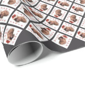 Brussel Griffon Santa Paws Cadeaupapier (Rol Hoek)