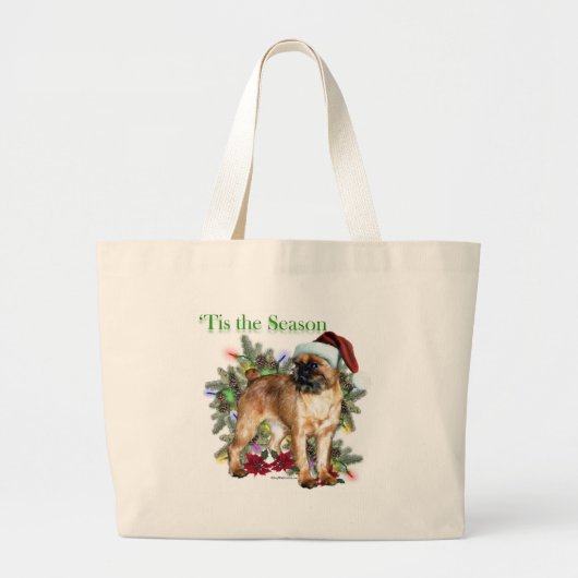 Brussel Griffon "Tis Grote Tote Bag (Voorkant)