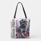 Brussel Griffon Tote Bag (Achterkant)