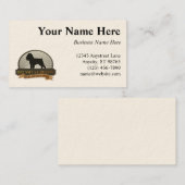 Brussel Griffon Visitekaartje (Voorkant / Achterkant)