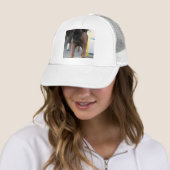 brussel griffon vooraan uitzicht trucker pet (In situ)