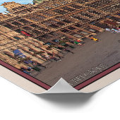 Brussel - Grote Plaats Poster (Hoek)