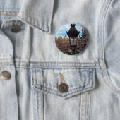 Brussel - Grote Plaats Ronde Button 5,7 Cm (In situ)
