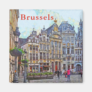 Brussel. Grote plek. Magneet