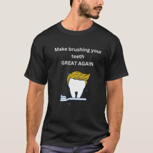 BRUSSEL JE TEETH NOGMAALS GROOT T-SHIRT