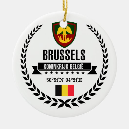 Brussel Keramisch Ornament (Voorkant)