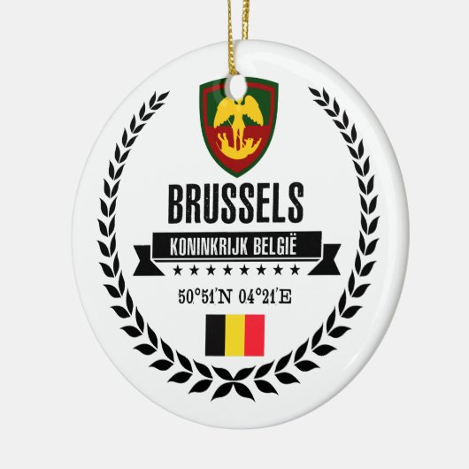 Brussel Keramisch Ornament (Links)