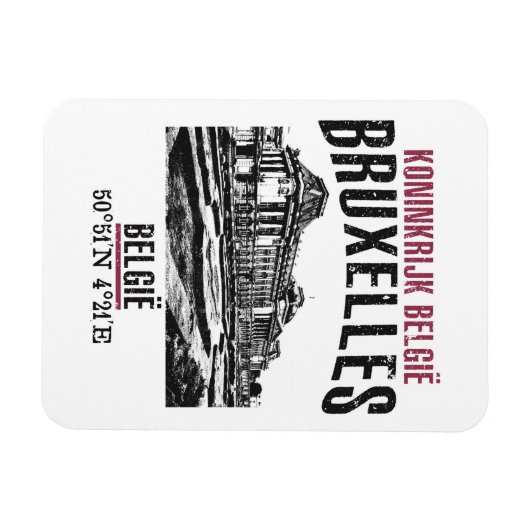 Brussel Magneet (Horizontaal)