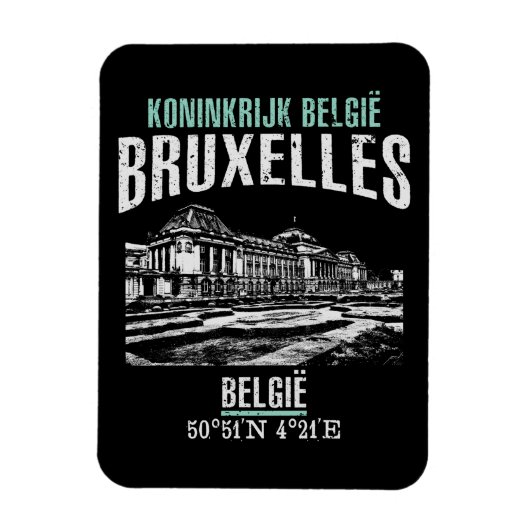 Brussel Magneet (Verticaal)
