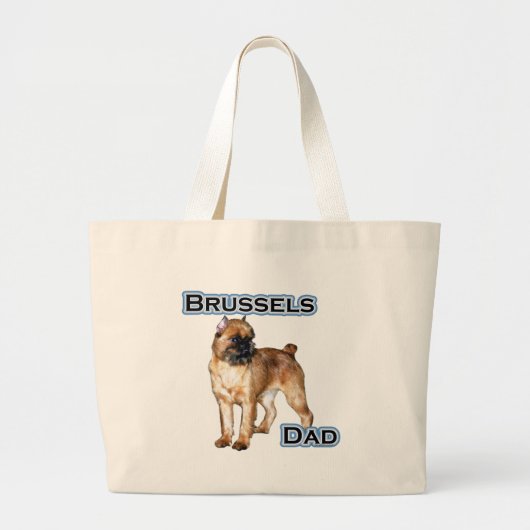 Brussel Pap 4 Grote Tote Bag (Voorkant)