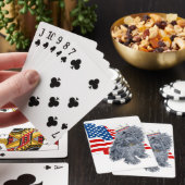 Brussel Patriottische Griffon Pokerkaarten (Insitu)