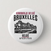 Brussel Ronde Button 5,7 Cm (Voorkant)