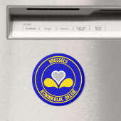 Brussel Ronde Embleem Magneet (Insitu (Vaatwasser))