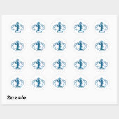 brussel ronde sticker (Vel)