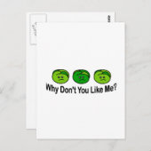 Brussel Sprouts Briefkaart (Voorkant / Achterkant)