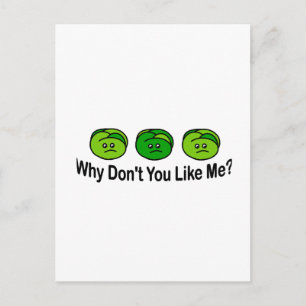 Brussel Sprouts Briefkaart