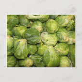 Brussel Sprouts Briefkaart (Voorkant)