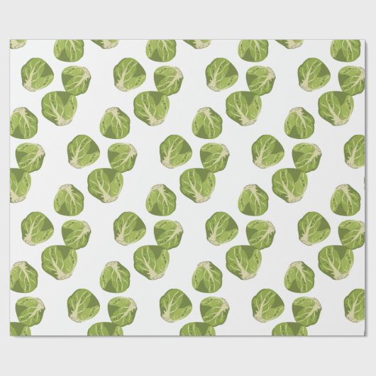 Brussel Sprouts Cadeaupapier (Vlak)