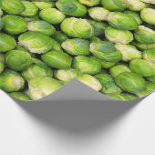 Brussel Sprouts Green Vegetable Fun Cadeaupapier (Hoek)