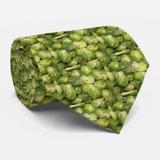 Brussel Sprouts Stropdas (Opgerold)