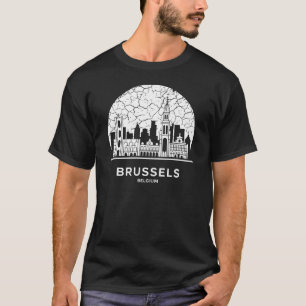 Brussel Stad België T-shirt