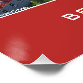 Brussel Stadium - België - Ecological Design Perfect Poster (Hoek)