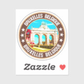 Brussel Sticker (Vel)