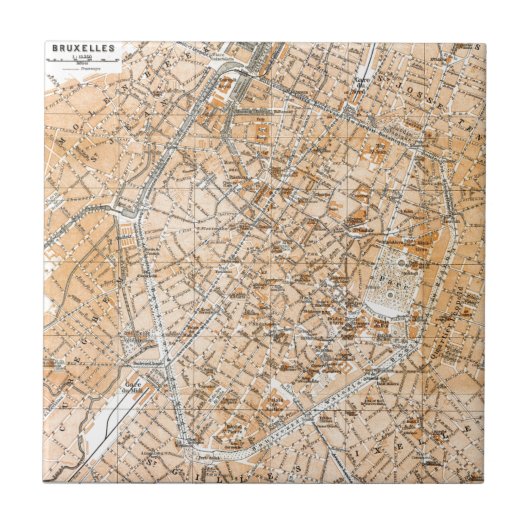 Brussel Tegeltje (Voorkant)