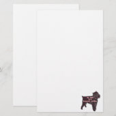 Brussells Griffon BFF Briefpapier (Voorkant / Achterkant)
